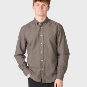 Klitmøller Collective - Basic shirt - Taupe - S