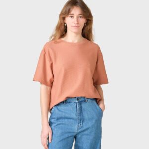 Klitmøller Collective - Susan tee - Burnt Sienna - XS