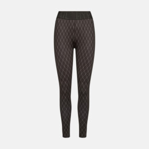 Leggings "logo" | Polyester | Brun