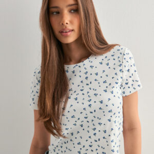 Only - - Onlfenja Life Ss Aop Top Jrs Noos