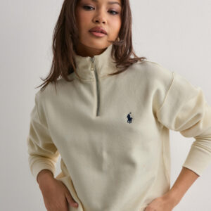 Polo Ralph Lauren - Beige - Hlf Zip-Long Sleeve-Sweatshirt