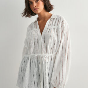 Sams⌀e Sams⌀e - Hvid - Samanarola blouse 15643