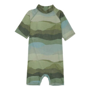 Soft Gallery - Badedragt Rey Sunsuit - AOP Landscape - 1 år