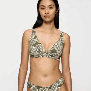 Triumph Flex Smart Summer P Plunge bikini top uden bøjle, multi, Størrelse: 2, Dame