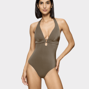 Triumph Midnight badedragt uden bøjle, grøn, Størrelse: 42C, Dame