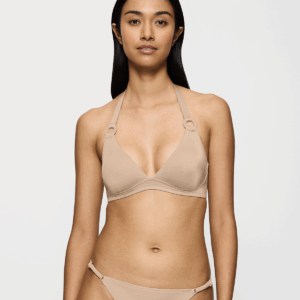 Triumph Midnight bikini top uden bøjle, nude, Størrelse: 36C, Dame