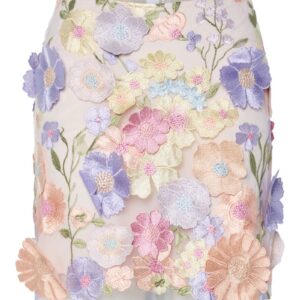Y.A.S - Nederdel - Flowering HW Skirt - Lavendula