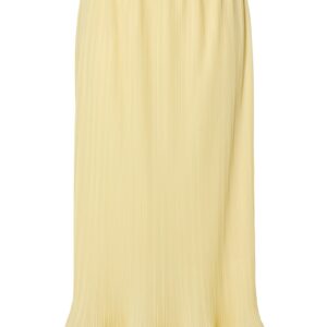 Y.A.S - Nederdel - Yas Riva Hw Midi Skirt - Show French Vanilla