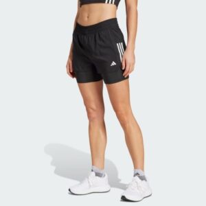 adidas Own The Run B 2in1 Shorts Str. XS - Lettere shorts til løb med indbygget indershorts