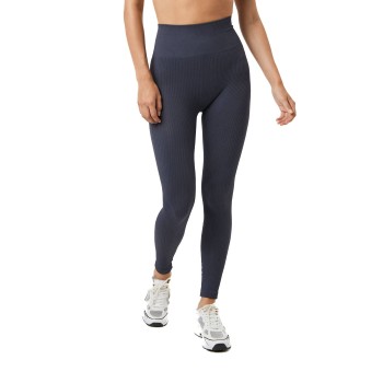 Björn Borg Studio Seamless Ribbed Tights Marineblå polyamid Small Dame Björn Borg Studio Seamless Ribbed Tights Marineblå polyamid Small Dame