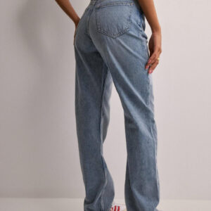 Calvin Klein Jeans - Blå - High Rise Straight