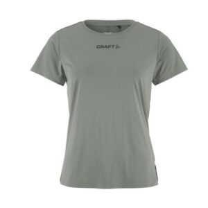 Craft Core Essence SS Tee 2 Str. M Grå Dame - Let og åndbar T-shirt til løb