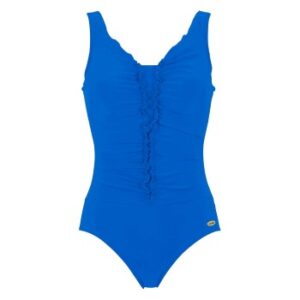 Damella Jennifer Padded Swimsuit Blå 38 Dame