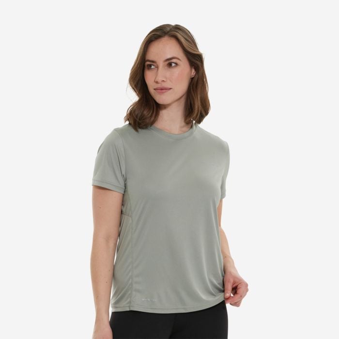 Endurance Milly T-shirt Dame - Str. 40, Grøn, Åndbar & Quick Dry med Reflekser Endurance Milly T-shirt Dame - Str. 40, Grøn, Åndbar & Quick Dry med Reflekser