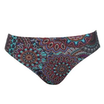 Esprit Fraser Beach Classic Brief Turkis Mønster 38 Dame