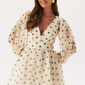 Eva Polka Dot Mini Dress