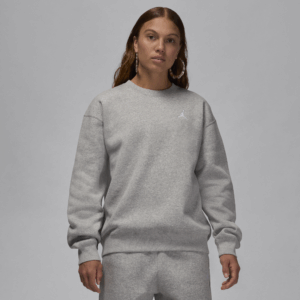Jordan Brooklyn Fleece-sweatshirt med rund hals til kvinder - grå