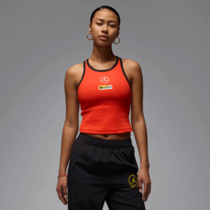 Jordan Essentials Quai 54-tanktop til kvinder - rød