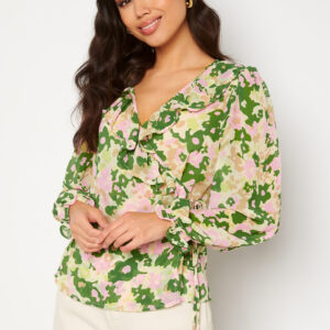 Kirsten L/S Wrap Top