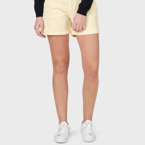 Klitmøller Collective - Bella cord shorts - Lemon sorbet - 25