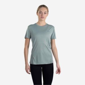 LIPATI Strato AL Tee - Åndbar Løbe T-shirt til Dame, Str. M, Grøn - Let og Komfortabel