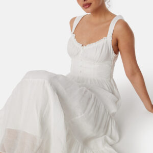 Lena Ruched Bodice Midaxi Dress