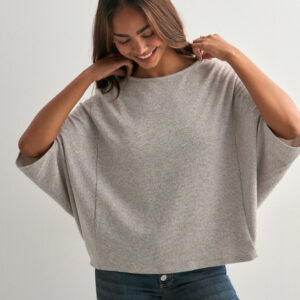 Nelly - Beige - Soft Luxe Oversized Sweater