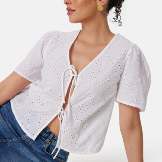 Onldanielle Auguste Emb Top