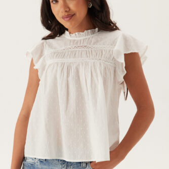 Onlkatti S/S DOBBY TOP DOBBY T