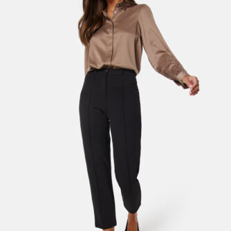 Satin Puff Sleeve Shirt