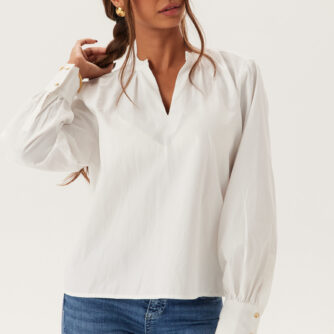 Vmfanni Ls V-neck Top