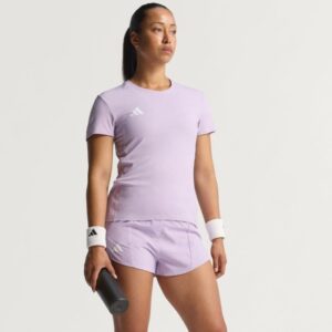 adidas Adizero T-shirt Str. L Lilla