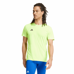 adidas Adizero T-shirt Str. XL Gul