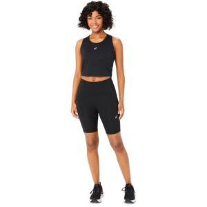 Asics Road High Waist 8IN Sprinter Str. L Sort
