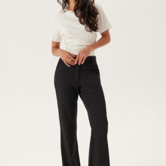 High Waist Flared Suit Trousers
