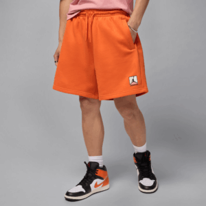 Jordan Brooklyn Fleece-shorts med grafik til mænd - Orange