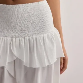 Neo Noir - Hvid - Carin R Skirt
