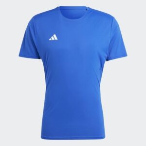 adidas Adizero T-shirt Str. M Blå