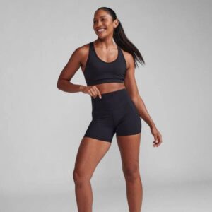 2XU Form Soft Touch Hi-Rise Kompressionstights M Sort til løb og træning