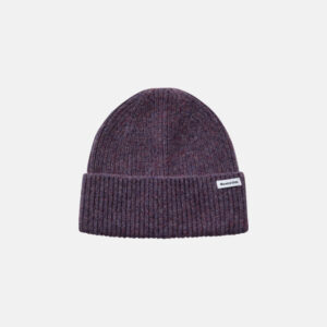 Beanie hue | 100% uld | Lilla