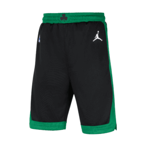 Boston Celtics Statement Edition-Jordan Dri-FIT NBA Swingman-shorts til større børn - sort