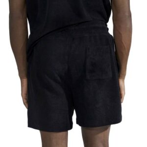 Bread and Boxers Terry Shorts Sort økologisk bomuld Large Herre