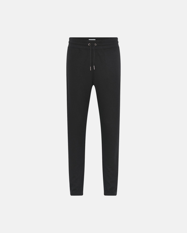 Bukser med logo | Bambusviskose | Sort Bukser med logo | Bambusviskose | Sort