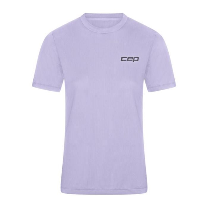 CEP Core Run SS Tee Lilla Dame - Komfortabel t-shirt til løb og træning CEP Core Run SS Tee Lilla Dame - Komfortabel t-shirt til løb og træning