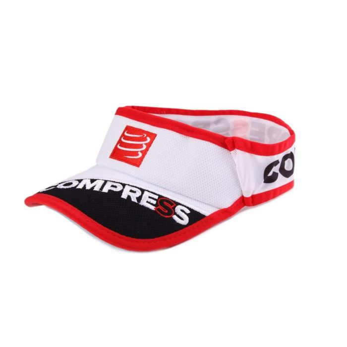 Compressport Ultralight Visor V2 Hvid - Let og åndbar kasket til løb og udendørs aktiviteter Compressport Ultralight Visor V2 Hvid - Let og åndbar kasket til løb og udendørs aktiviteter
