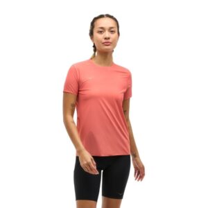 HOKA® Airolite Run SS Tee L Dame - Let og åndbar pink T-shirt til løb og træning