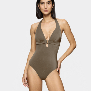 Triumph Midnight badedragt uden bøjle, grøn, Størrelse: 40B, Dame