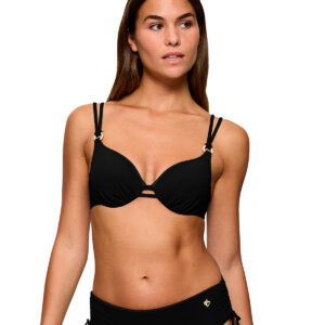 Triumph Summer Twist WP bikini top med bøjle, sort, Størrelse: 42E, Dame