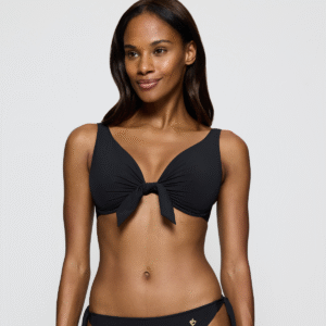 Triumph Summer Twist bikini top med bøjle, sort, Størrelse: 38E, Dame