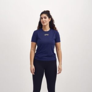 LIPATI Sunbeam Tee M Dame T-shirt i Blå - Ideel til løb og træning